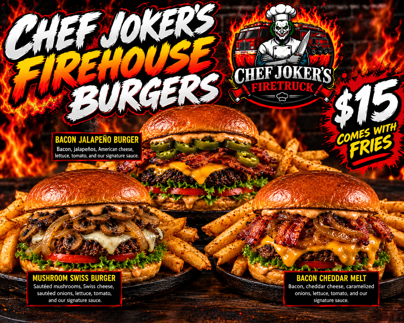 Firehouse Burgers